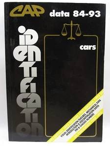 CAP IDENTIFICATION CAR DATA BOOK 1984-1993 MODEL INFORMATION - Glass's Guide - Picture 1 of 3