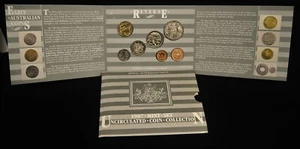 Juego de 7 monedas de la Casa de la Moneda Real Australiana 1987 sin circular UNC - Imagen 1 de 9