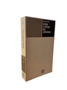 FANO, ORIGINI E NATURA DEL LINGUAGGIO, EINAUDI - PBE - Foto 1 di 1