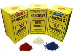 Hancocks Sartoria Tessuto/Indumento Marcatura Lay Polvere Blu, Rosso e Bianco 1,5kg - Foto 1 di 4