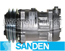 Sanden 4318 A/C Compressor w/Clutch - NEW OEM - Freightliner Kenworth