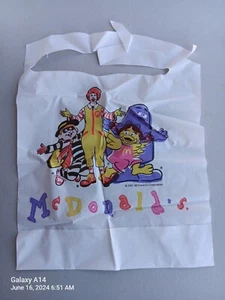 Vintage McDonald's Plastic Bibb 2001 - Picture 1 of 2