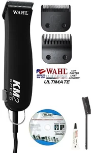 Wahl KM2 PRO SUPER DUTY 2-Speed Clipper SET&ULTIMATE 10 & 5F Blade*PET GROOMING - Picture 1 of 6