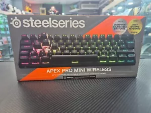 SteelSeries Apex Pro Mini Wireless HyperMagnetic Gaming Keyboard Fast Delivery - Picture 1 of 6