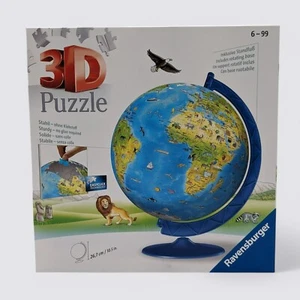 Ravensburger 3D Puzzle Children's World Map - 187 Pieces - Picture 1 of 5