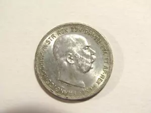 Moneda de plata Austria 1913 2 coronas sin circular - Imagen 1 de 6