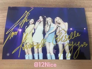 Aespa All Members Autographed Photo 4*6 Size Hand Signed For Fans Gifts #12Nice - Picture 1 of 1