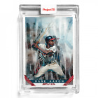 2021 TOPPS PROJECT 70 CARD # 23 HANK AARON - BY CHUCK STYLES