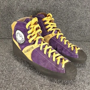 Zapatos de escalada en roca de cuero La Sportiva Mariacher para mujer talla 39,5 púrpura Italia - Imagen 1 de 22