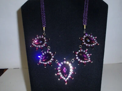 Park Lane ювелирных изделий, «ПАРИЖСКИЙ» ожерелье, стеклянные драгоценности, австрийский кристалл, новый!! - Изображение 1 из 4