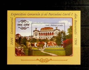 ROMANIA Sc 4837 NH SOUVENIR SHEET OF 2006 - PALACE - Picture 1 of 1