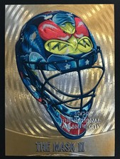 MARC DENIS 2002-03 BETWEEN THE PIPES MASKS II ATLANTIC CITY NATIONAL     67647