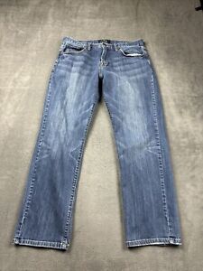 Lucky Brand Jeans 221 Original Straight Denim Men's 32x28 High Rise Button Fly