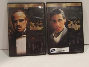 "THE GODFATHER" PARTS 1-2 WIDESCREEN COLLECTION VIDEO DVD - Picture 1 of 7
