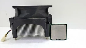 Intel Dual Core 2 GHz 1M Cache 800 Mhz CPU E2180 LGA 775 SLA8Y w/ Heatisnk & Fan - Picture 1 of 4