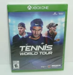 Tennis World Tour Xbox One Video Game Play Sports Star Circuit 4K Maximum Games - Picture 1 of 3