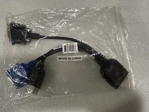 New Supermicro CBL-0218L Cable 11.5CM KVM/SUVI 36PIN TO 9PIN/15PIN/2USB - Picture 1 of 3