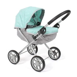 Bayer Chic 2000 Puppenwagen LILLI mit Sonnen- & Sichtschutz Melange mint NEU - Bild 1 von 4