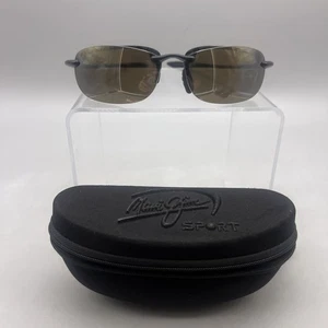 Occhiali da sole Maui Jim Ho'okipa 407-02 senza montatura polarizzati manca nasello I09 - Foto 1 di 15