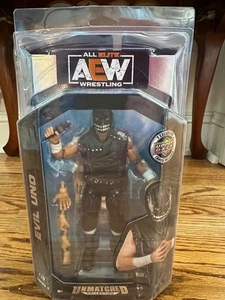 AEW Wrestling Figure Evil Uno #19 Series 3 Unmatched Collection NEW w/ Case - Picture 1 of 2