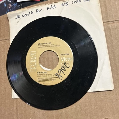 John Denver WindSong/Looking For Space Rca Victor 45 - Image 1 of 2