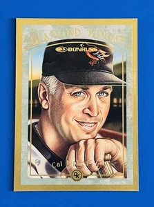 1996 Donruss Cal Ripken Jr. Diamond Kings Gold Foil Insert Card #2; #d /10000 - Picture 1 of 2