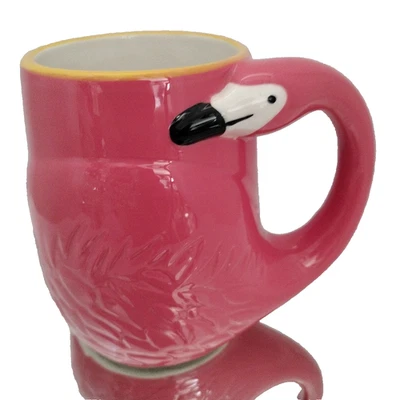 Taza de café grande Pink Flamingo  Foto 1 de 4