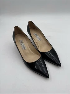 JIMMY CHOO Heel Pumps Black 39 - Picture 1 of 9