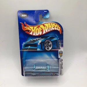 Hot Wheels Chevy Impala 1964 #004 2004 First Editions Blue 4/100 Malaysia New - Picture 1 of 4