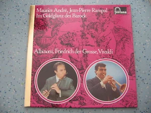 LP GATEFOLD MAURICE ANDRE / RAMPAL - GOLDGLANZ BAROCK / comme neuf - Picture 1 of 1