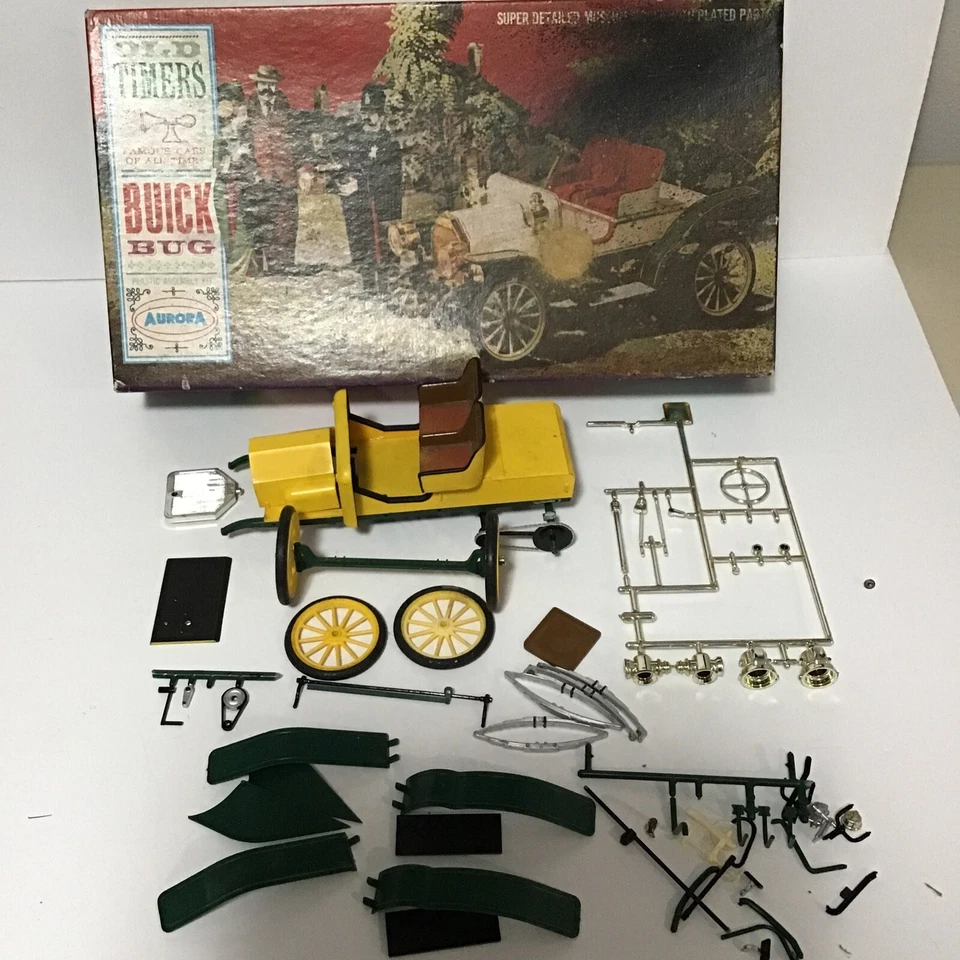 Aurora, Old Timers, Modelo de piezas de Buick Bug. ¿Escama? Foto 1 de 4