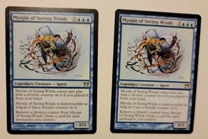 Mtg 2x Myojin Of Seeing Winds COK Champions Kamigawa NM Legendary Creature Rare - Picture 1 of 2