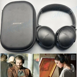 Bose QuietComfort 35 (Series I) Wireless Headphones Noise Cancelling QC35-Black - Picture 1 of 5