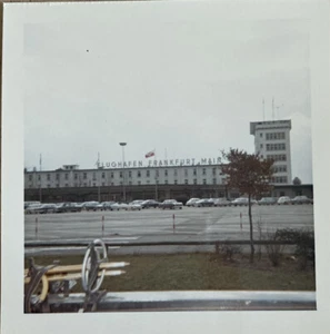 Vintage Photo Of Frankfurt Germany Airport - Picture 1 of 5