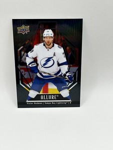 2022-23 Upper Deck Allure #22 Victor Hedman Black Rainbow Parallel