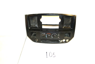 Dodge RAM 2006-2008 tablero radio bisel climático panel de ajuste almacenamiento OEM Foto 1 de 4