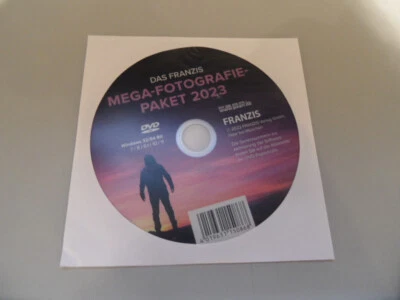 FRANZIS Mega Fotografie-Paket 2023 DVD-ROM - Neu in Papierhülle + Code´s - Bild 1 von 3