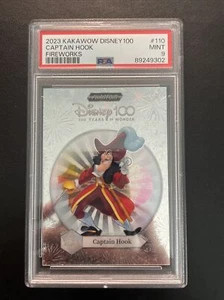 2023 Kakawow Phantom Disney 100 Years Captain Hook Fireworks 004/100 PSA 9 - Bild 1 von 2