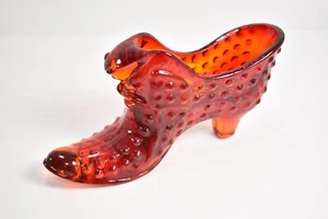 FENTON VETRO GATTO AMBERINA PIANO COTTURA SCARPA CIABATTA STIVALE CADMIO BRILLA VINTAGE - Foto 1 di 9