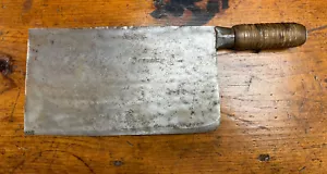 Cuchillo de carne de colección chefs chinos helicóptero chino Gaungzhou doble león inc ¡RARO!¡! - Imagen 1 de 18