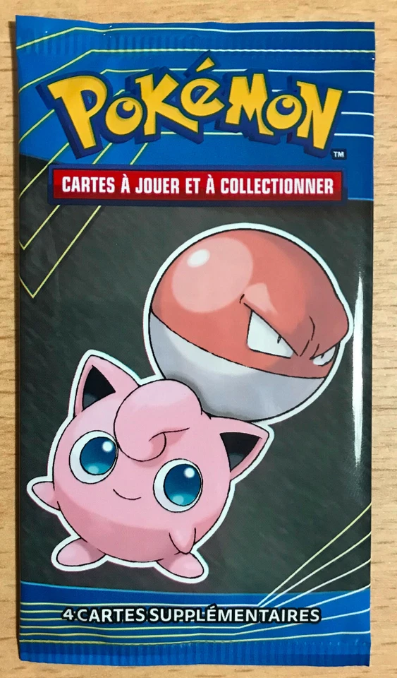BOOSTER CARTE POKEMON MACDONALD'S 2019 MACDO MAC DONALD'S RONDOUDOU VOLTORBE
