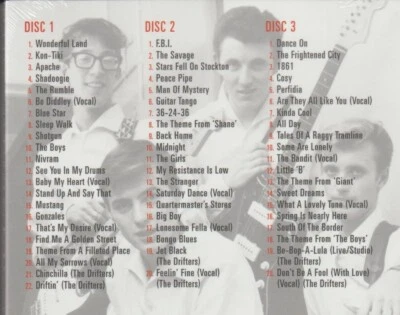 THE SHADOWS New 3 CD set "THE VERY BEST OF THE SHADOWS" - 62 Songs - REDUCED - Image 1 of 2