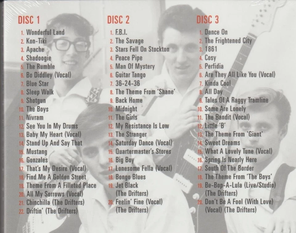 THE SHADOWS New 3 CD set "THE VERY BEST OF THE SHADOWS" - 62 Songs - REDUCED - Image 1 of 2