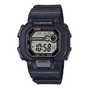 Orologio CASIO W737H-1A Cinturino resina nera Nuovissimo con libretto scatola - Foto 1 di 1