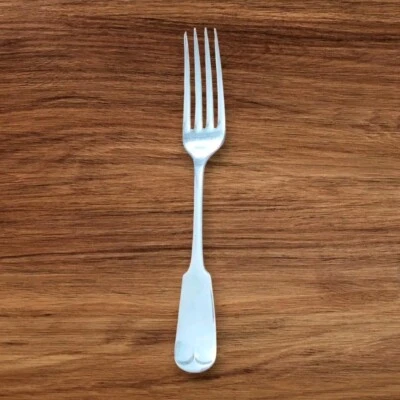 Wm. Rogers Dinner Fork Tipped  7 3/8"  1884 Antique Silverplate  - Image 1 of 4