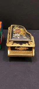 Japanese SANYO Chokin French Louis XV style Grand Piano Music Box "Feeling" - Picture 1 of 12