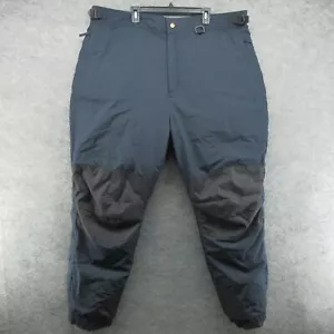 Cabelas Puffer Pants Mens 3XL Tall Blue Goose Down Insulated Snow Hiking Hunting - Picture 1 of 19
