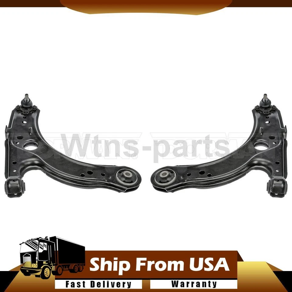 Brazo de control inferior delantero con rótula 2 piezas para Volkswagen Golf 1999-2005 1,9 L Foto 1 de 4