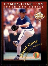 1995 Tombstone Pizza Super-Pro Series David Cone Kansas City Royals #2