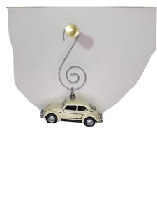 1960s Volkswagen beetle bug 1/64 th. Scale Christmas Ornament - Picture 1 of 4